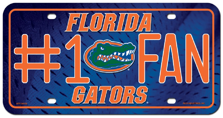 Florida Gators License Plate #1 Fan