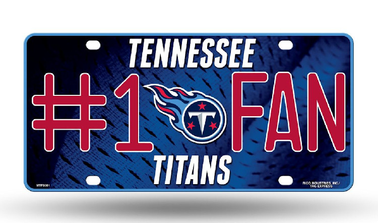 Tennessee Titans License Plate #1 Fan