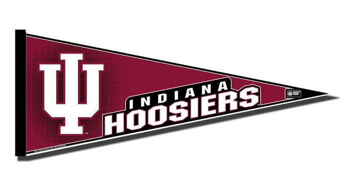 Indiana Hoosiers Pennant 12x30 Carded Rico