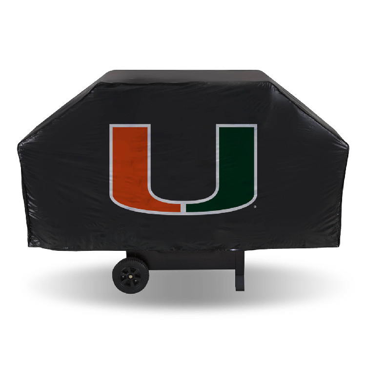 Miami Hurricanes Grill Cover Economy