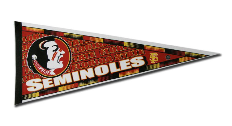 Florida State Seminoles Pennant 12x30 Carded Rico