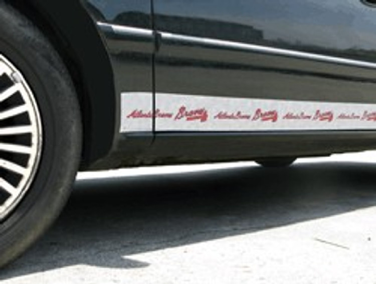 Atlanta Braves Magnets Car Trim Style