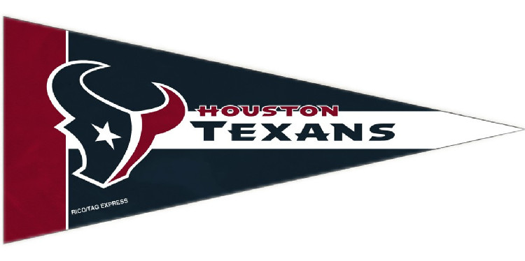 Houston Texans Pennant Set Mini 8 Piece