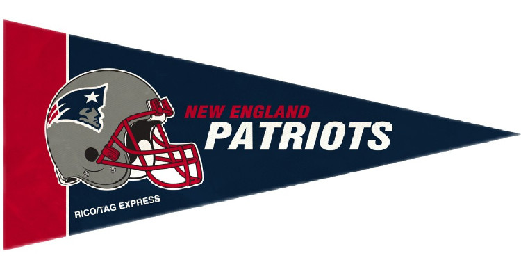 New England Patriots Pennant Set Mini 8 Piece