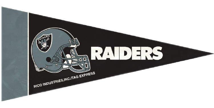 Las Vegas Raiders Pennant Set Mini 8 Piece