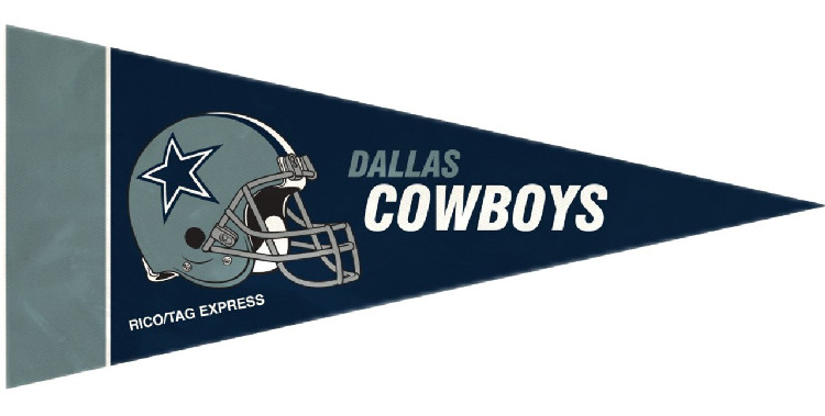 Dallas Cowboys Pennant Set Mini 8 Piece