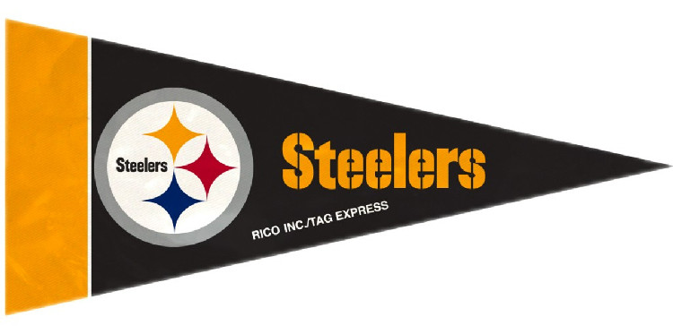 Pittsburgh Steelers Pennant Set Mini 8 Piece