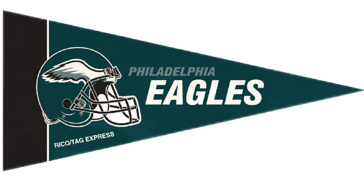 Philadelphia Eagles Pennant Set Mini 8 Piece