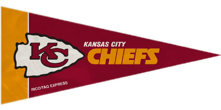 Kansas City Chiefs Pennant Set Mini 8 Piece