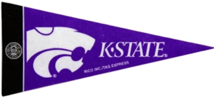 Kansas State Wildcats Pennant Set Mini 8 Piece