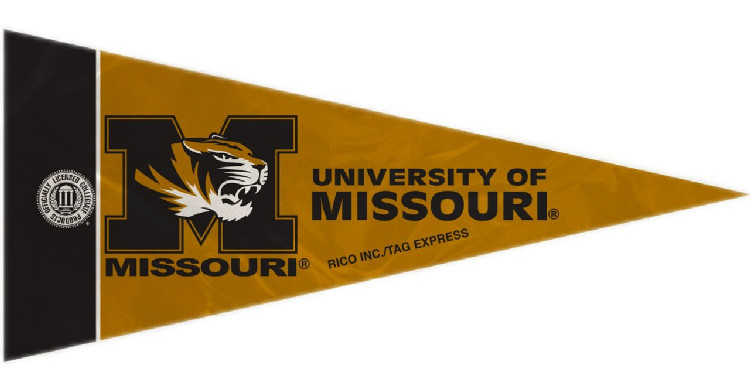 Missouri Tigers Pennant Set Mini 8 Piece