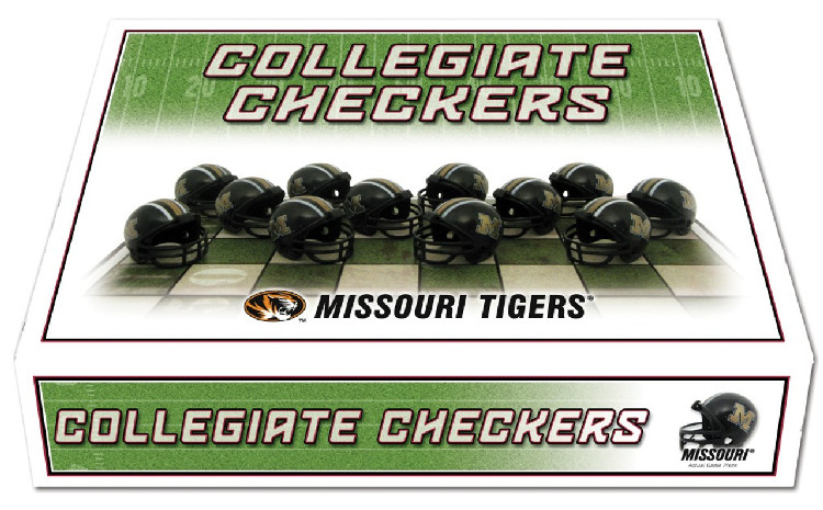 Missouri Tigers Checker Set CO