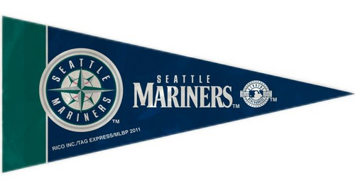 Rico Industries Seattle Mariners Mini Pennants - 8 Piece Set -