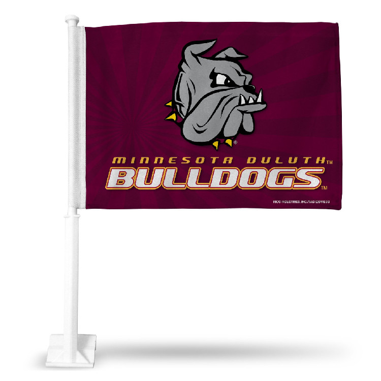 Minnesota-Duluth Bulldogs Flag Car