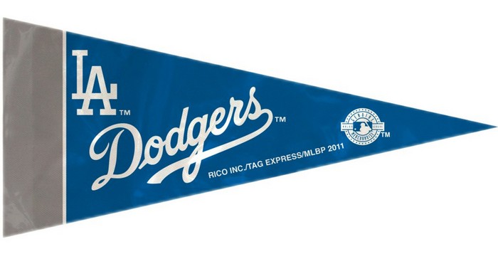 Los Angeles Dodgers Pennant Set Mini 8 Piece