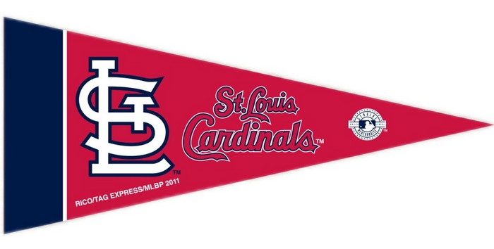 St. Louis Cardinals Pennant Set Mini 8 Piece