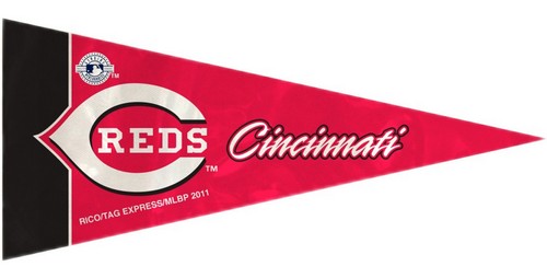 Rico Industries Cincinnati Reds Mini Pennants - 8 Piece Set -