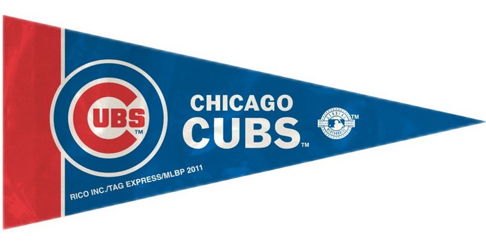 Chicago Cubs Pennant Set Mini 8 Piece