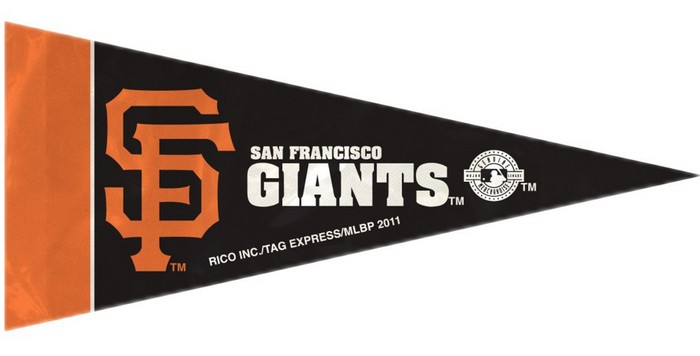 San Francisco Giants Pennant Set Mini 8 Piece