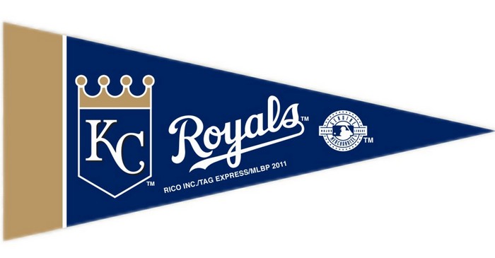 Kansas City Royals Pennant Set Mini 8 Piece