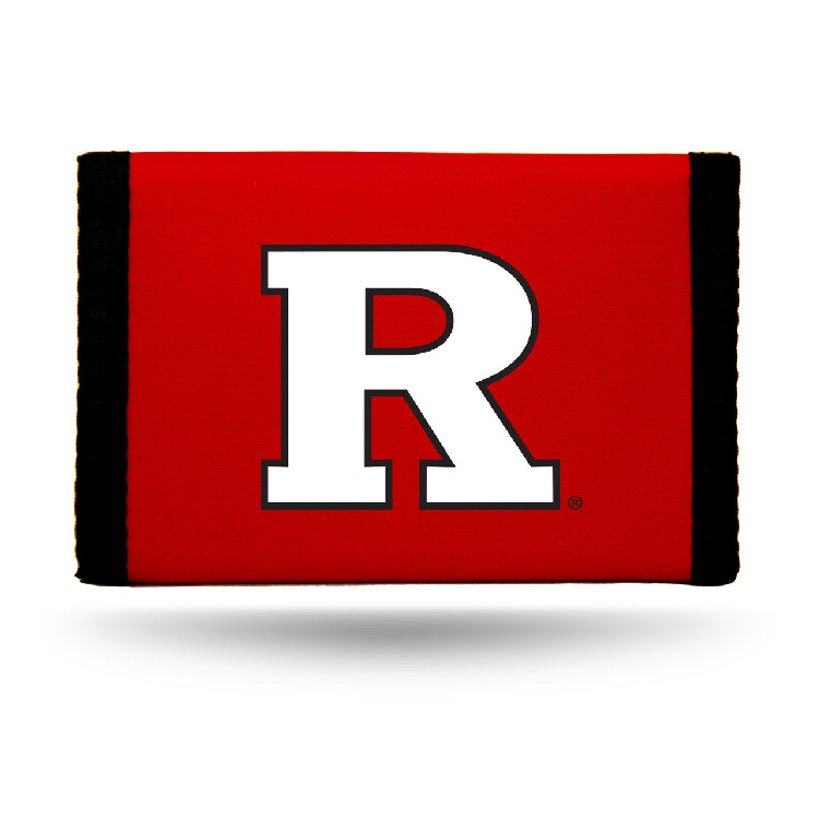 Rutgers Scarlet Knights Wallet Nylon Trifold