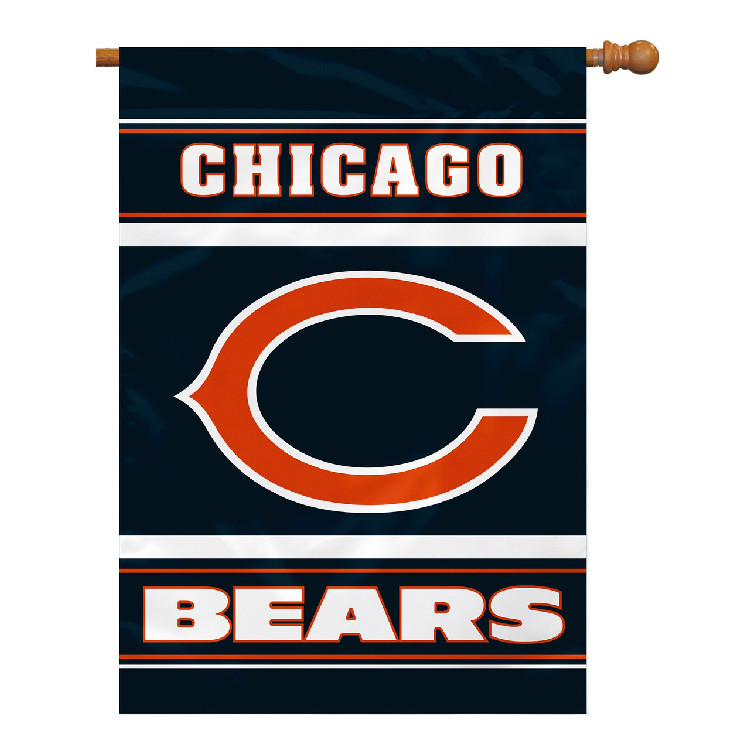 Chicago Bears Banner 28x40 House Flag Style 2 Sided CO