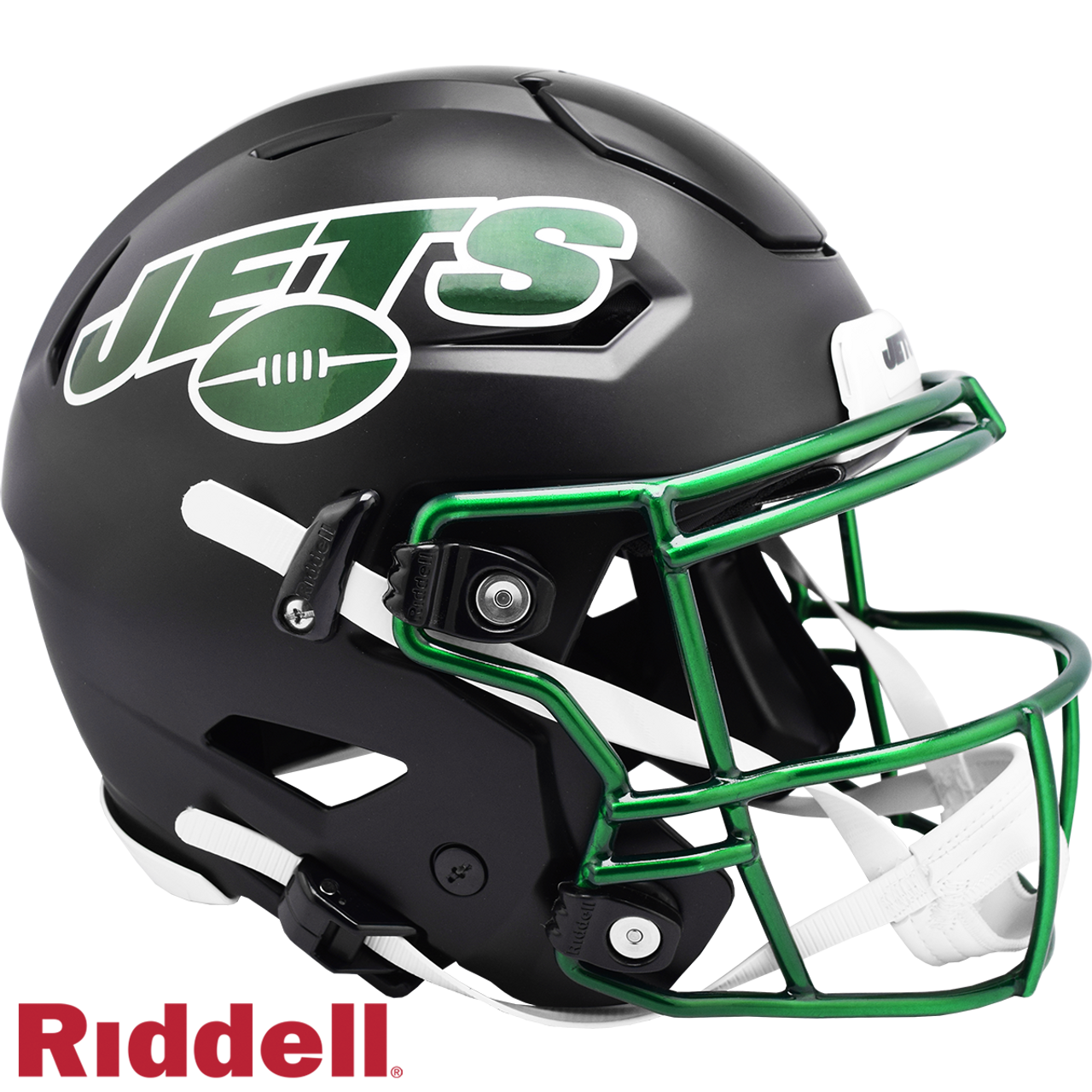 New York Jets Helmet Riddell Authentic Full Size SpeedFlex Style On-Field Alternate