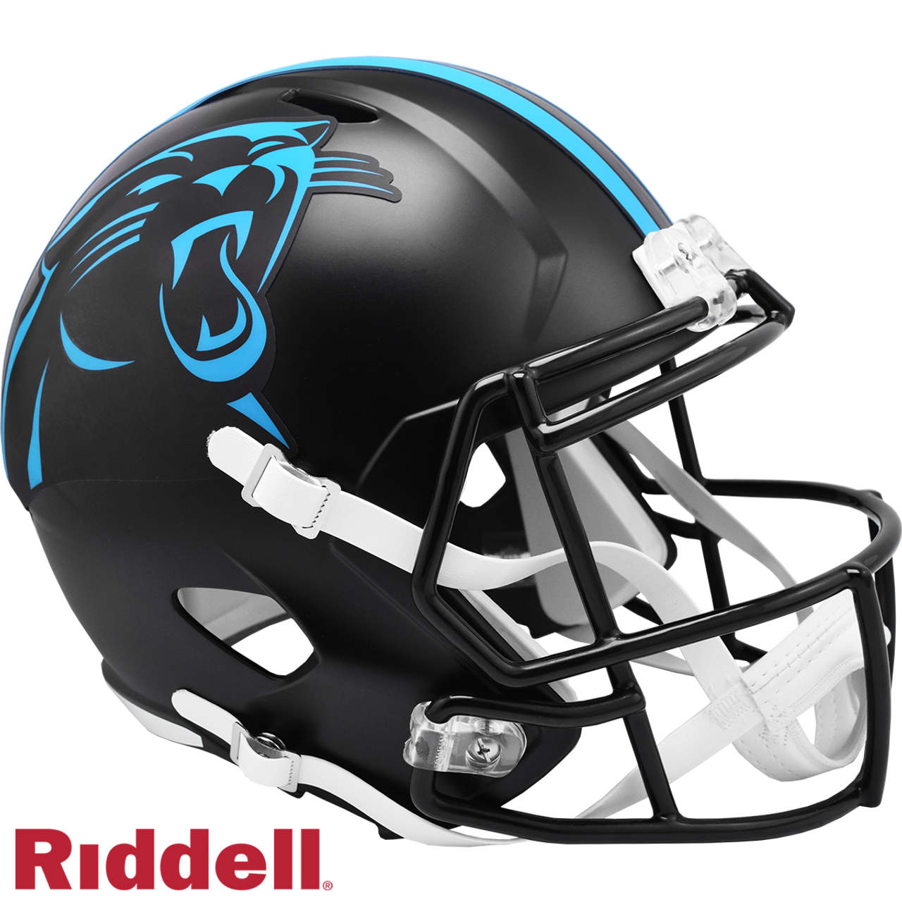 Carolina Panthers Helmet Riddell Replica Full Size Speed Style On-Field Alternate