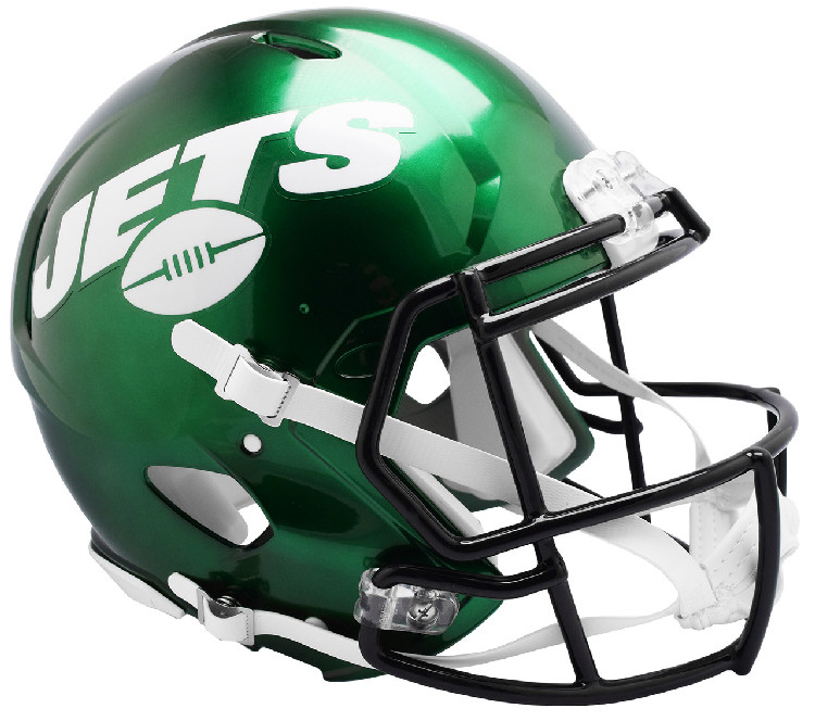 New York Jets Helmet Riddell Authentic Full Size Speed Style 2019-2023 Throwback