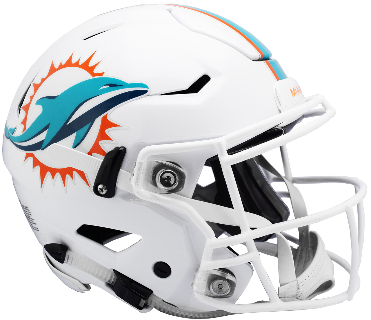 Miami Dolphins Helmet Riddell Authentic Full Size SpeedFlex Style