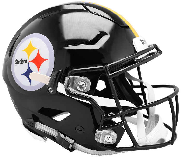 Pittsburgh Steelers Helmet Riddell Authentic Full Size SpeedFlex Style