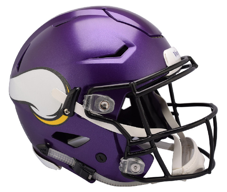 Minnesota Vikings Helmet Riddell Authentic Full Size SpeedFlex Style