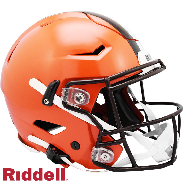 Cleveland Browns Helmet Riddell Authentic Full Size SpeedFlex Style 2020-2023 Throwback