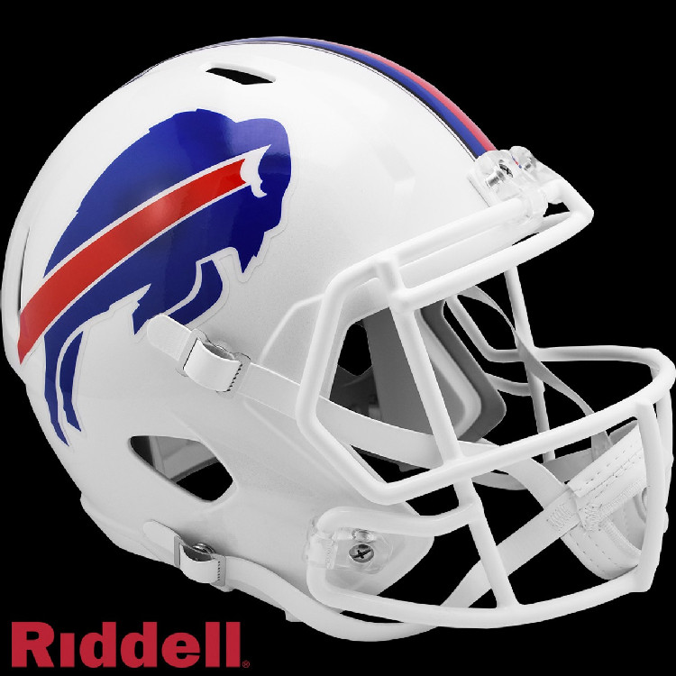 Buffalo Bills Helmet Riddell Replica Full Size Speed Style