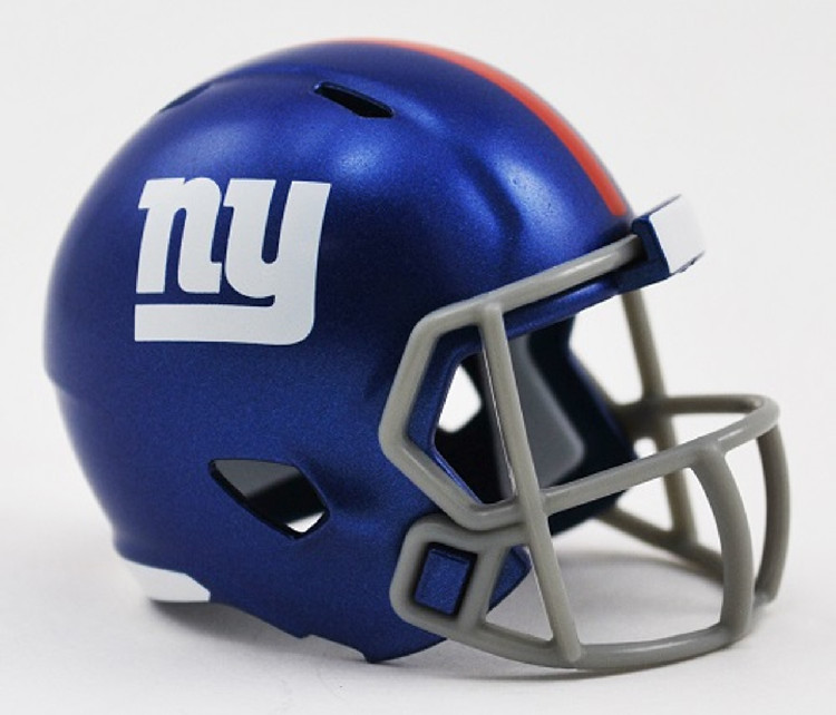 New York Giants Helmet Riddell Pocket Pro Speed Style by Riddell