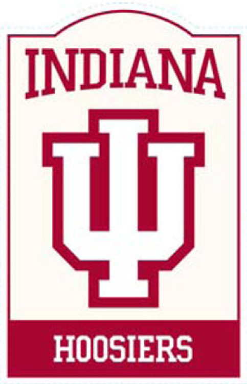 Indiana Hoosiers Sign Metal Nostalgic CO