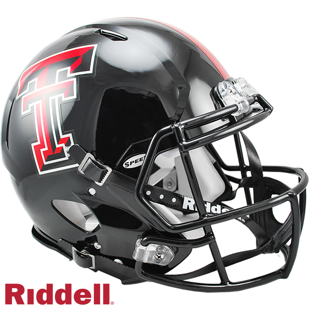 Texas Tech Red Raiders Helmet Riddell Authentic Full Size Speed Style