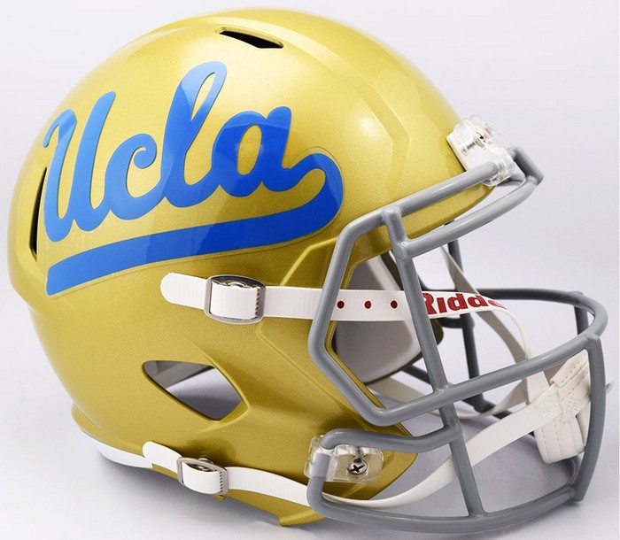 Riddell UCLA Bruins Helmet Riddell Authentic Full Size Speed Style -