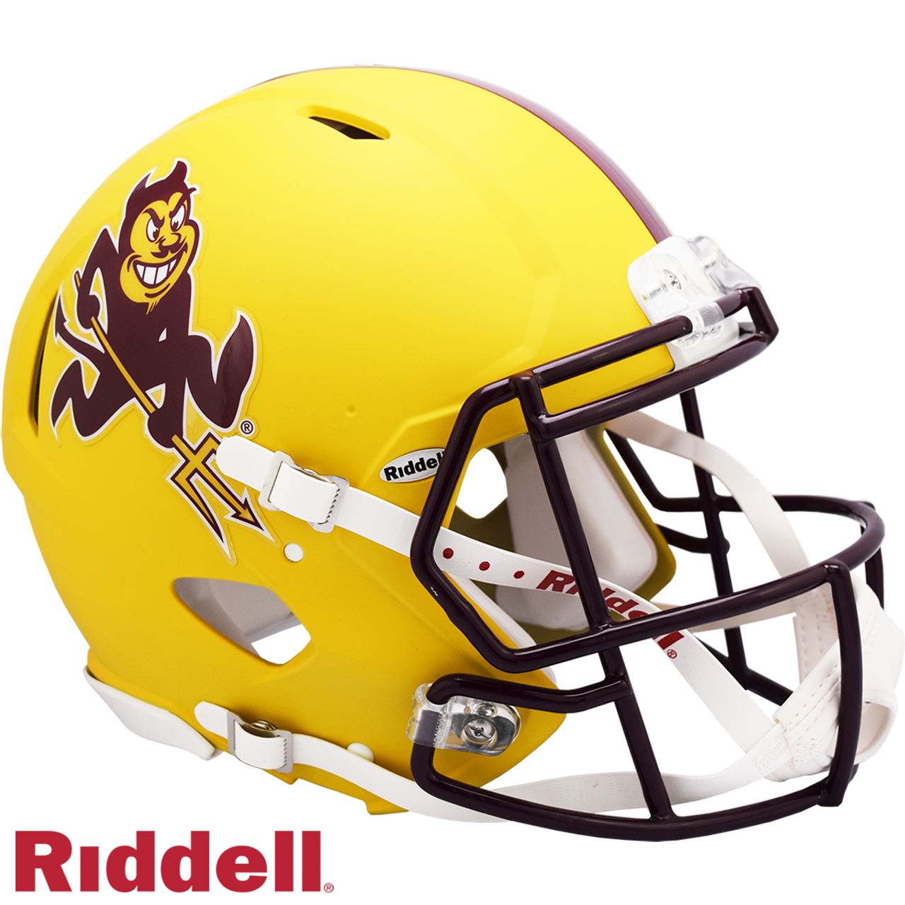 Arizona State Sun Devils Helmet Riddell Authentic Full Size Speed Style Sparky