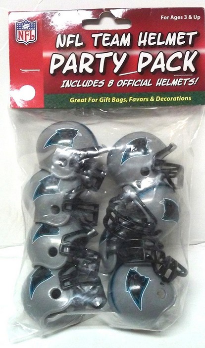 Carolina Panthers Team Helmet Party Pack CO