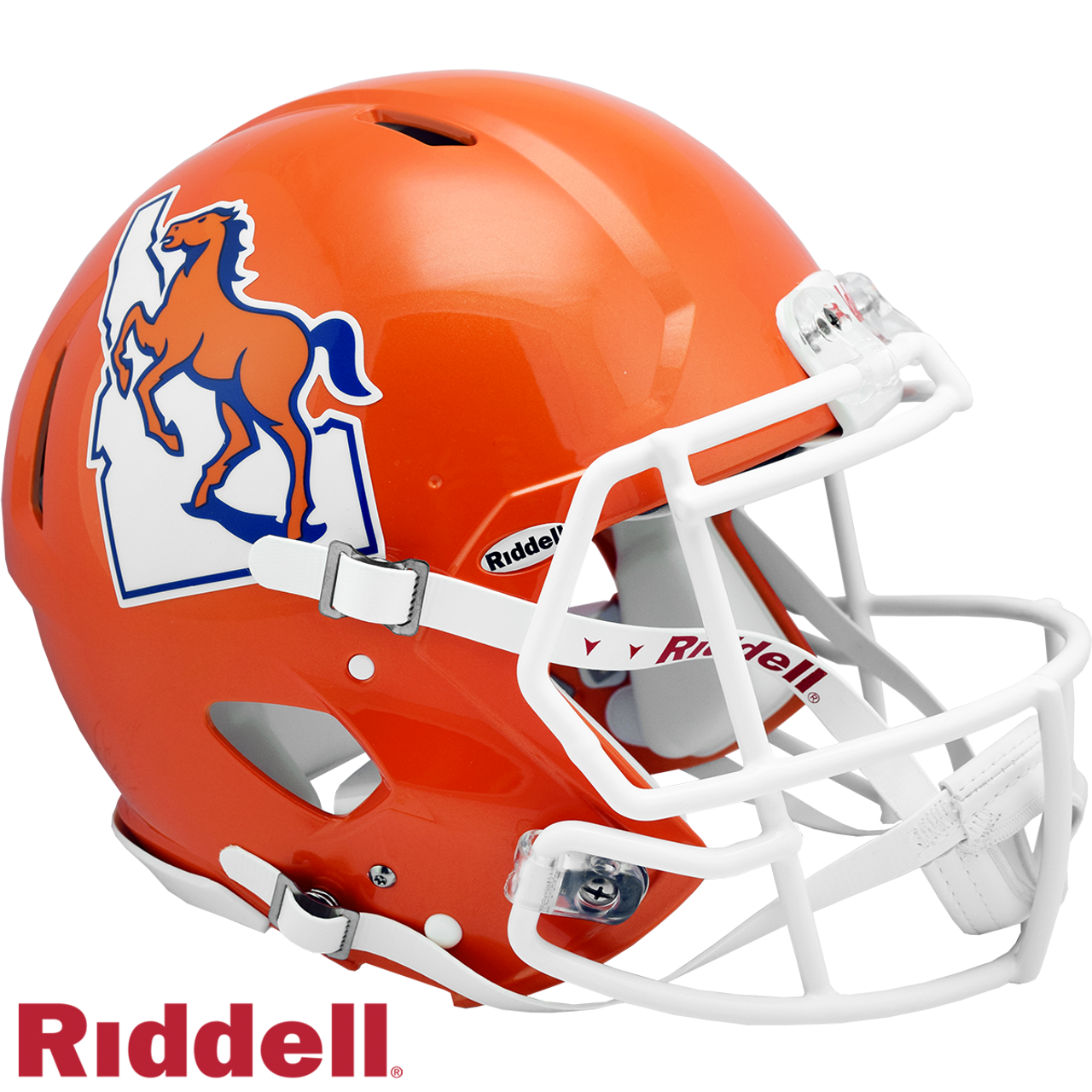 Boise State Broncos Helmet Riddell Authentic Full Size Speed Style Throwback