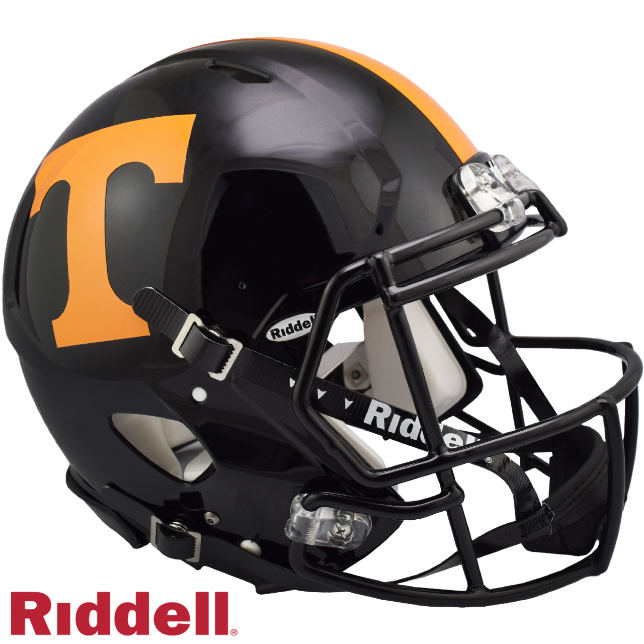 Tennessee Volunteers Helmet Riddell Authentic Full Size Speed Style Dark Mode