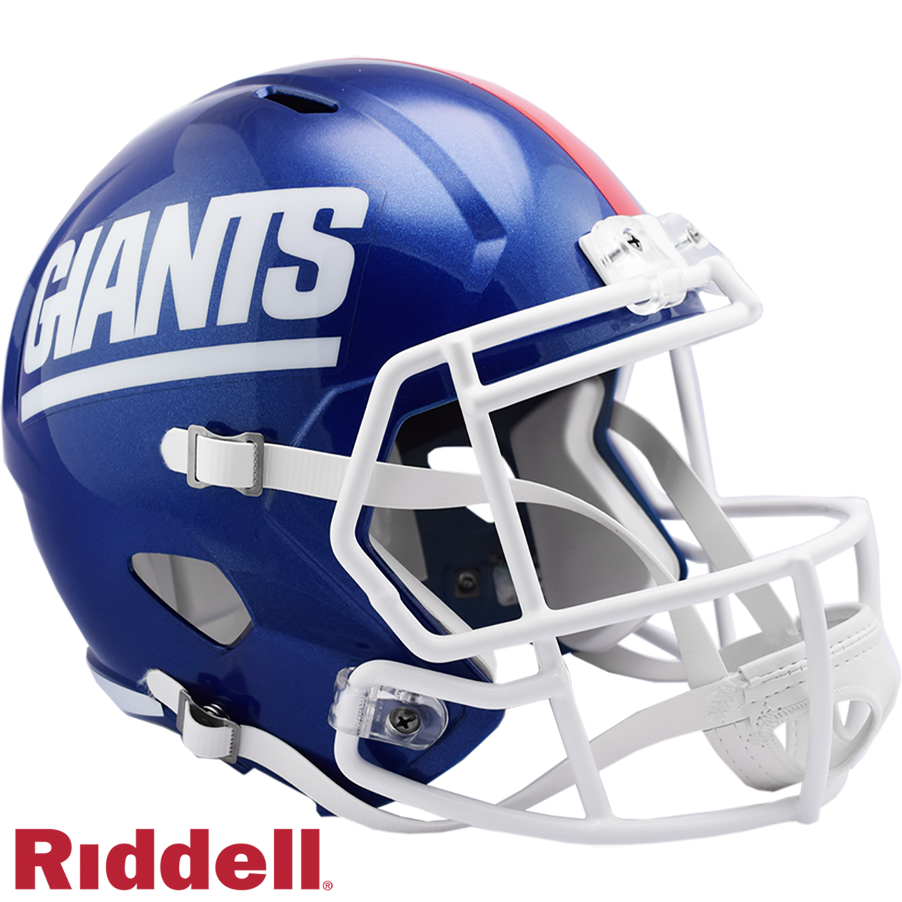 New York Giants Helmet Riddell Replica Full Size Speed Style Color Rush