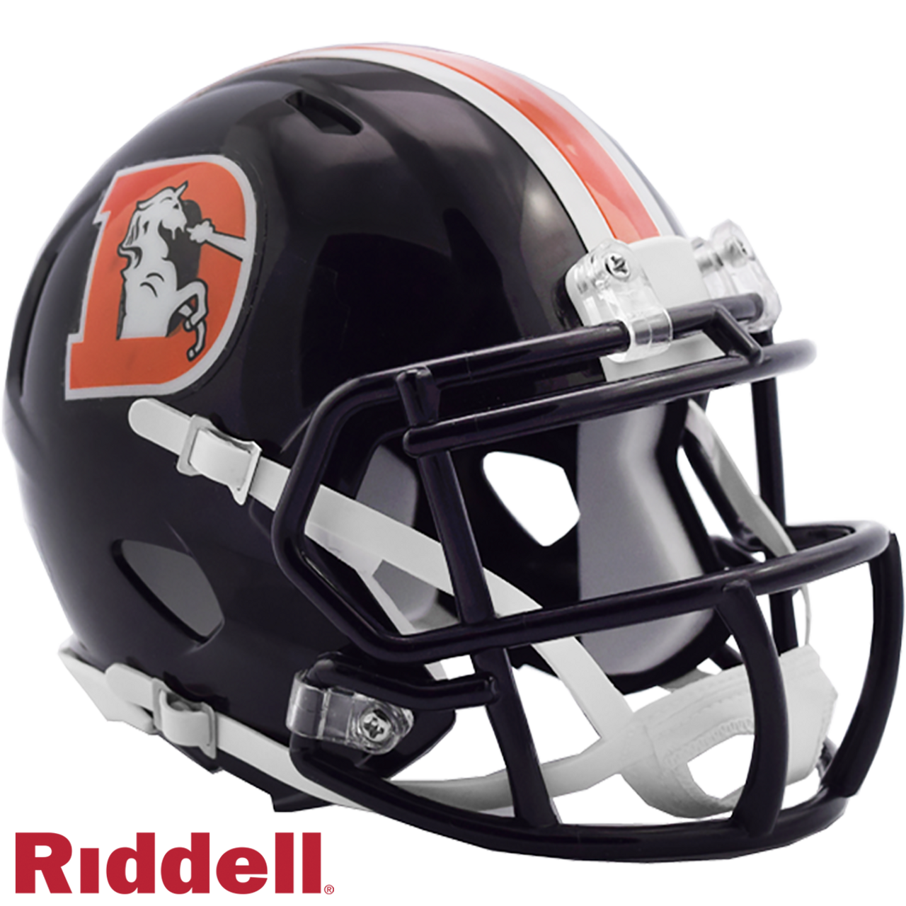 Denver Broncos Helmet Riddell Replica Mini Speed Style Color Rush