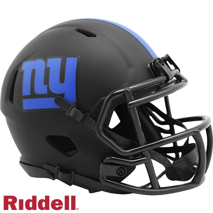 Riddell New York Giants Helmet Riddell Replica Mini Speed Style Eclipse Alternate