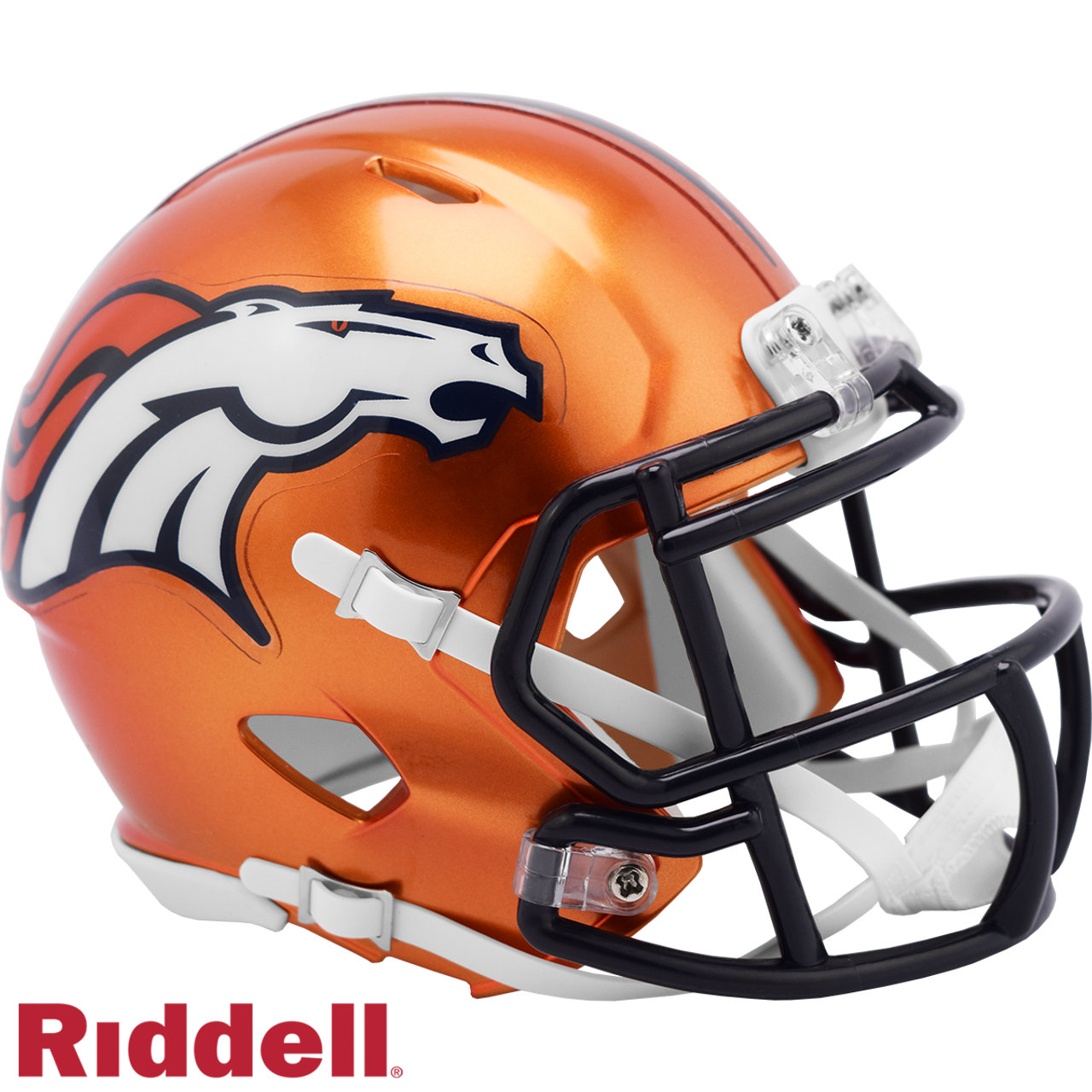 Denver Broncos Helmet Riddell Replica Mini Speed Style FLASH Alternate