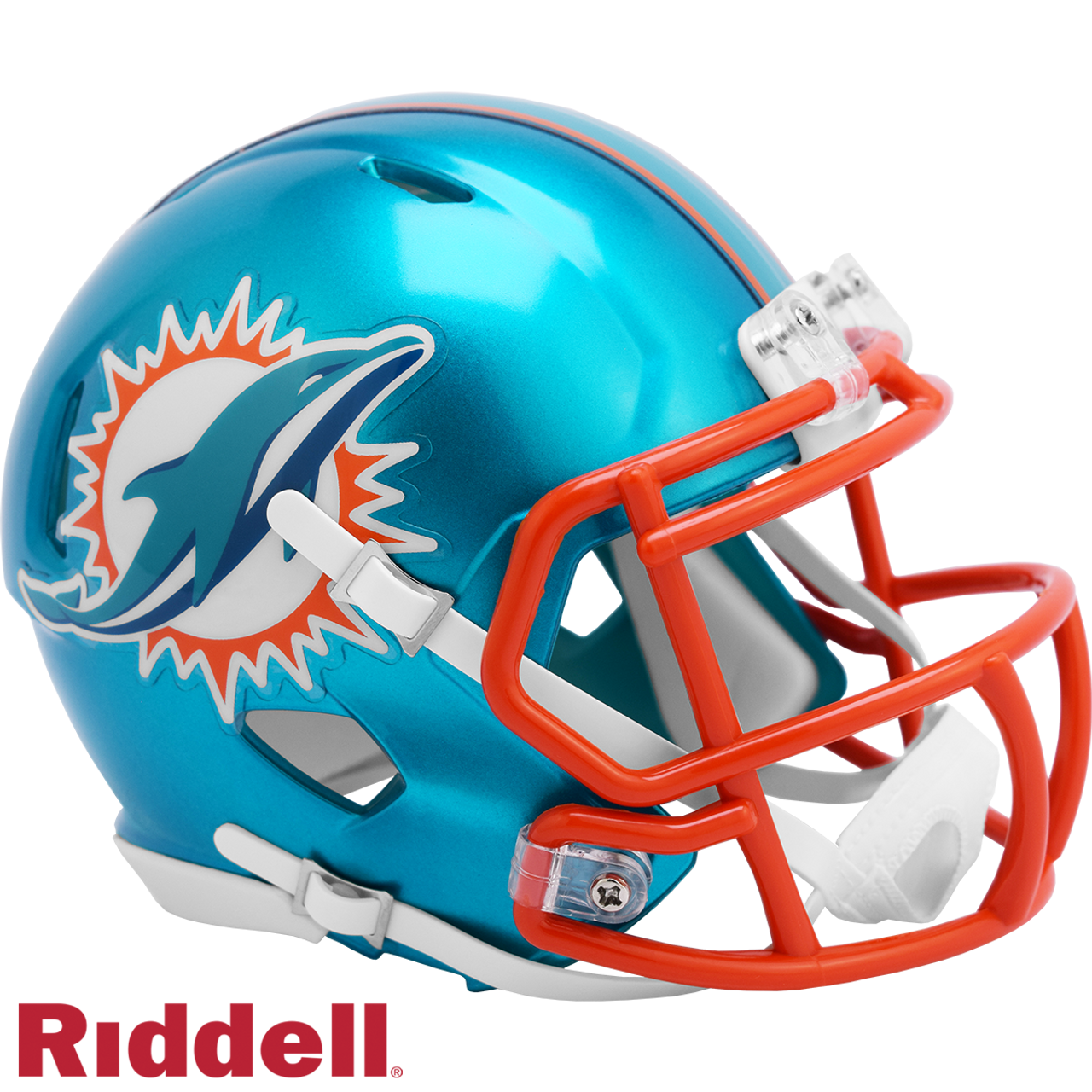 Miami Dolphins Helmet Riddell Replica Mini Speed Style FLASH Alternate