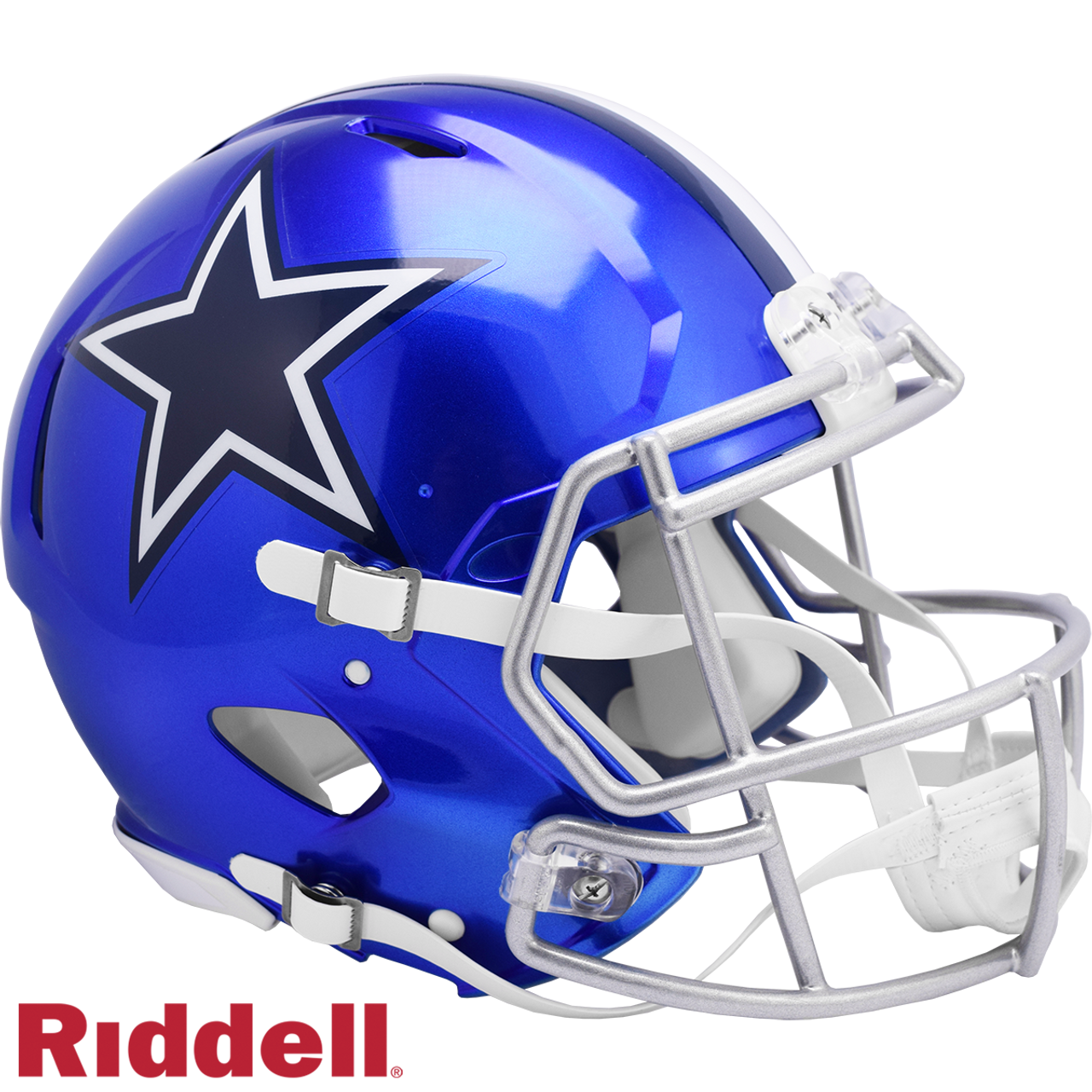 Dallas Cowboys Helmet Riddell Authentic Full Size Speed Style FLASH Alternate