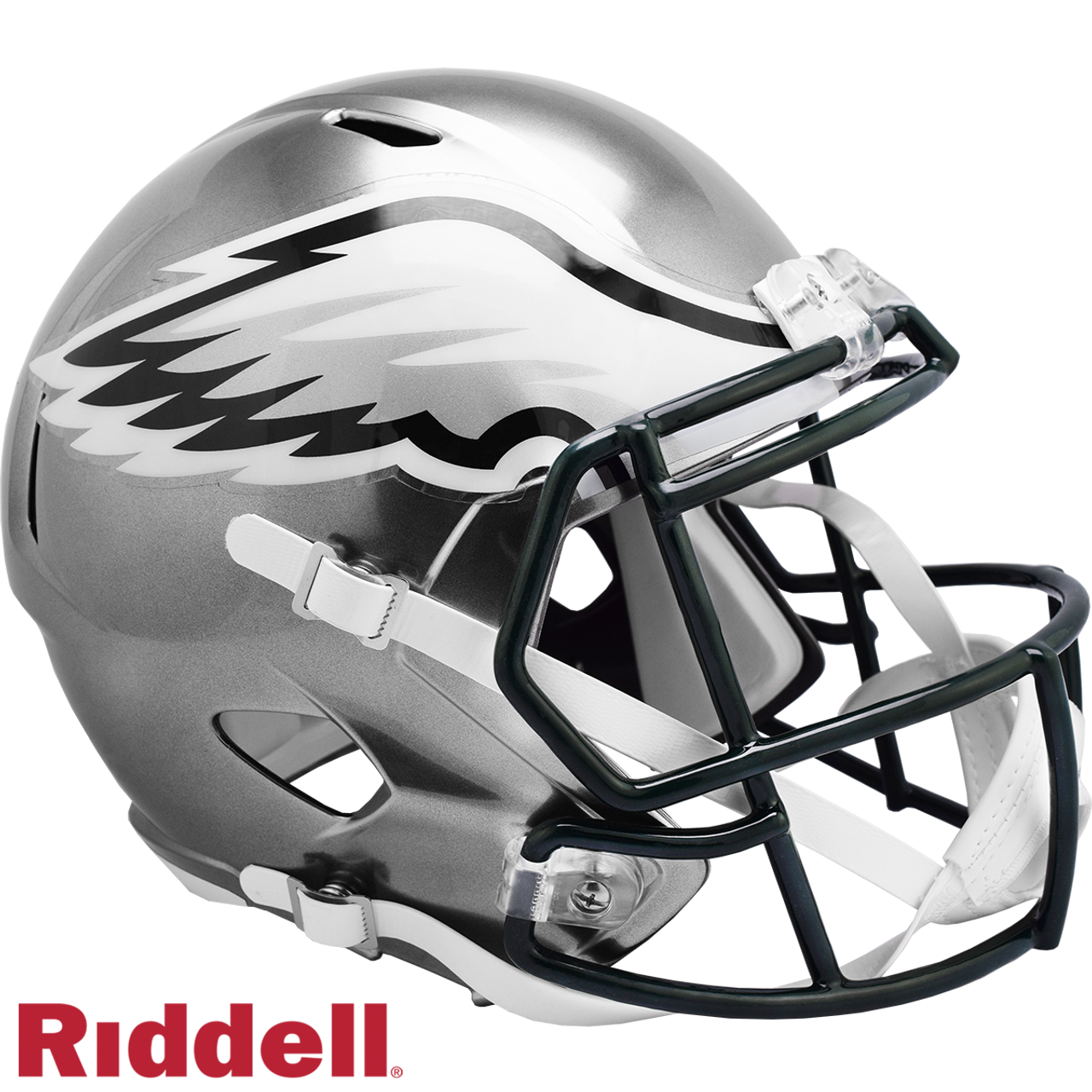 Philadelphia Eagles Helmet Riddell Replica Full Size Speed Style FLASH Alternate