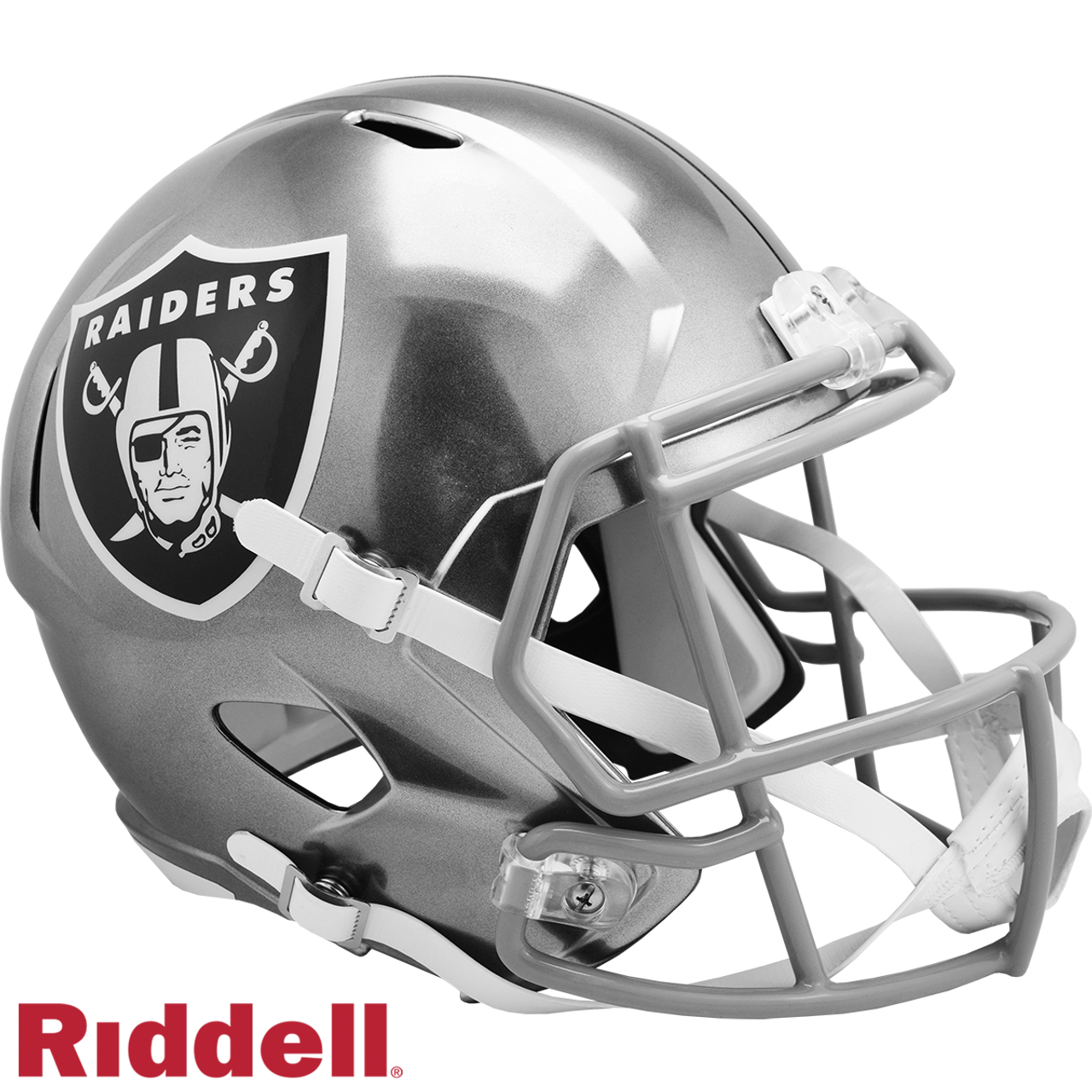 Las Vegas Raiders Helmet Riddell Replica Full Size Speed Style FLASH Alternate